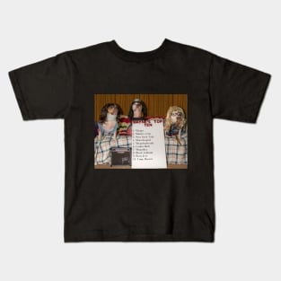 Top Ten List of Bands Kids T-Shirt